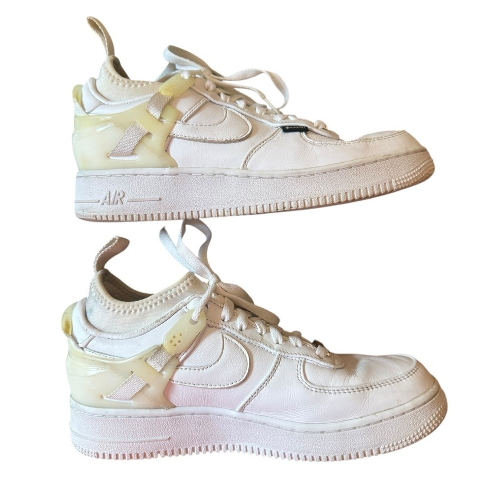 Nike x UNDERCOVER Womens Air Force 1 Shoes Low SP GORE-TEX White Sail Size 7 - Picture 6 of 16